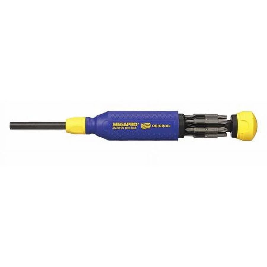 MEGAPRO Multi-Bit Screwdriver,15-in-1,8-1/2" 151NAS-B