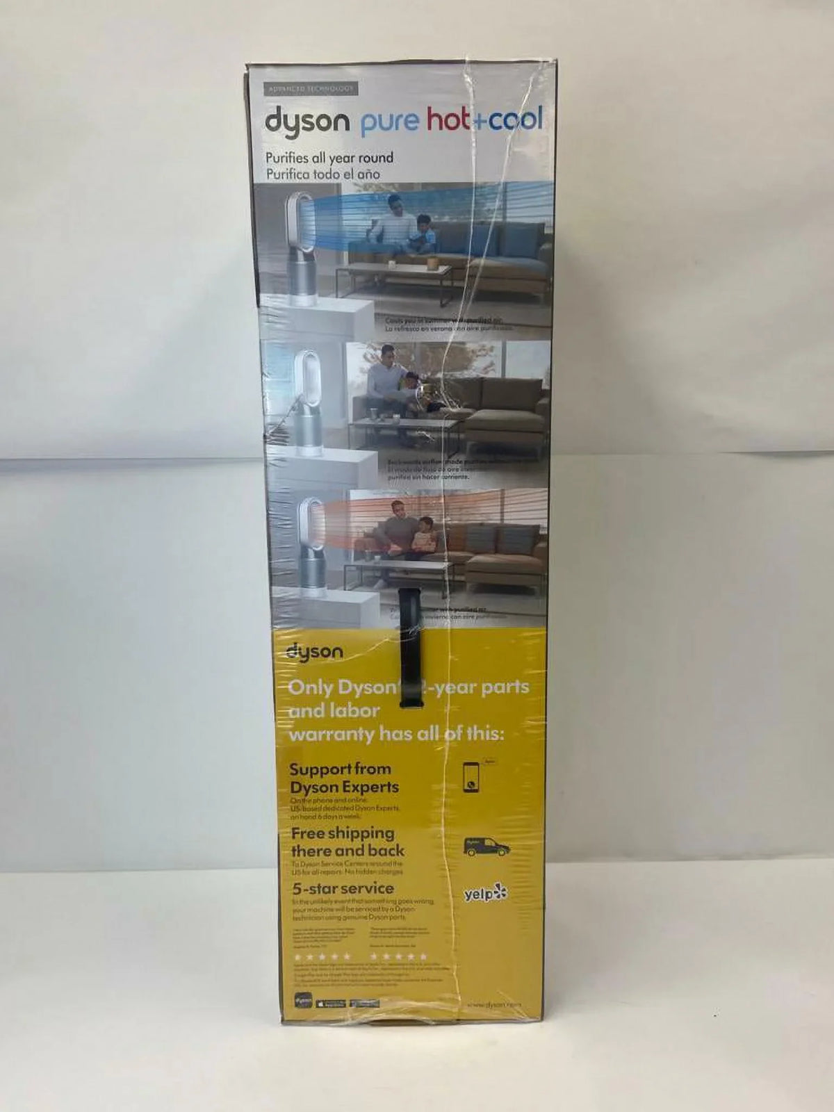 Dyson Pure Hot+Cool 04 Purifying Heater + Fan | White | New