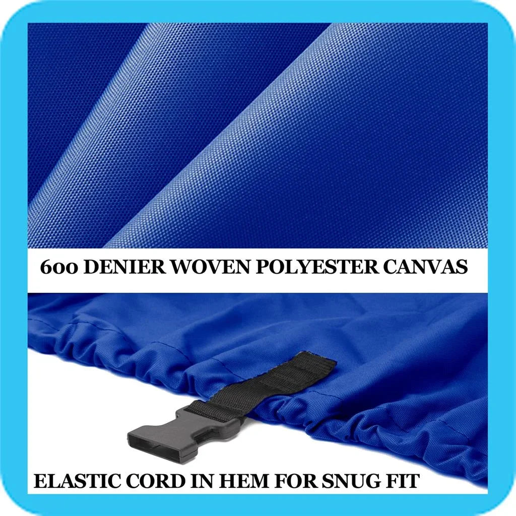 BLUE, GREAT QUALITY BOAT COVER Compatible for WEBBCRAFT 2150 COBRA CC I/O ALL YEARS