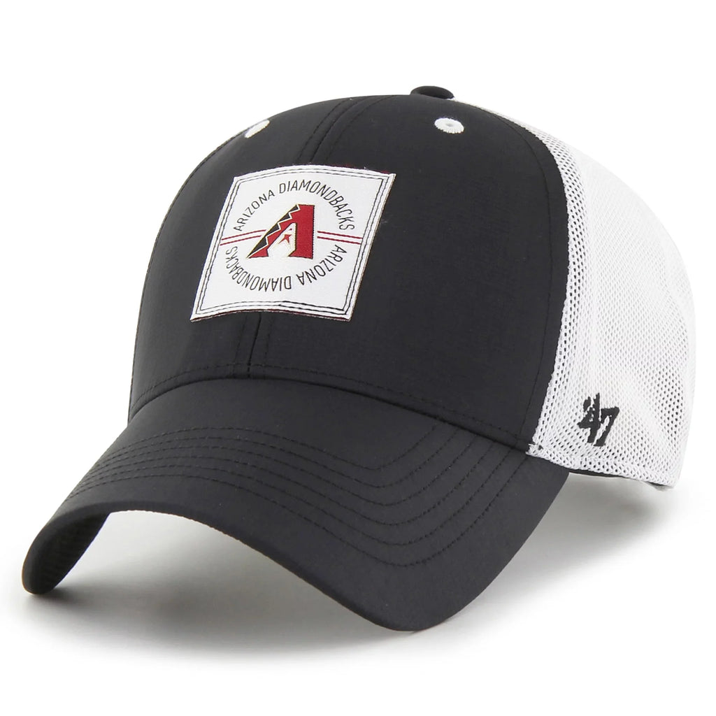 Men's '47 Black Arizona Diamondbacks Disburse MVP Trucker Adjustable Hat