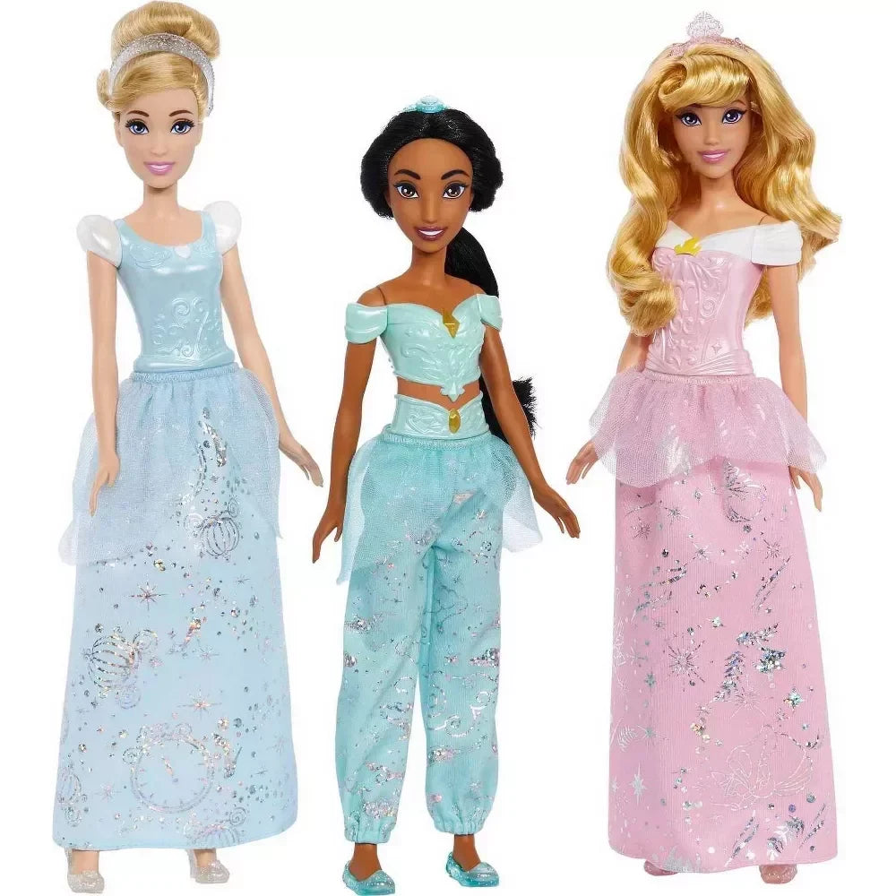 Disney Princess Story Sparkle Princess Doll 7-Pk Gift Set