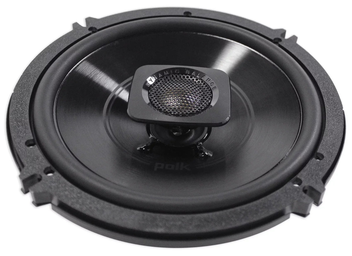 1998-2013 Harley Davidson Touring 6.5" 300w Polk Audio Speakers w/Adapter PLatitudees