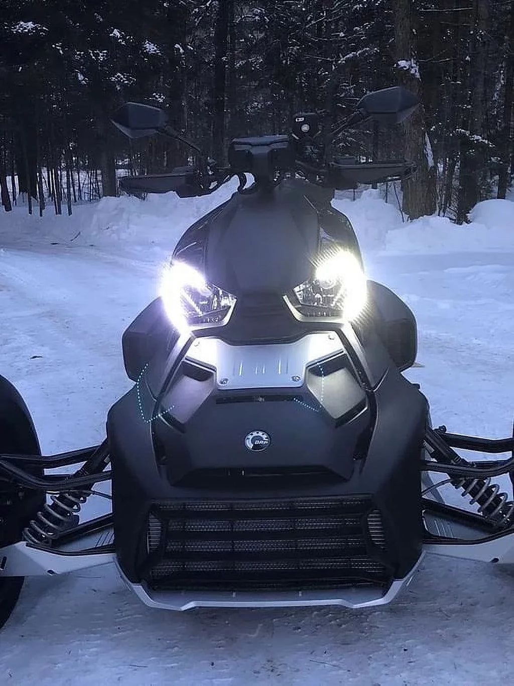 LED DRL Head Lamps Daytime Running Light Strips for Can-Am Ryker
