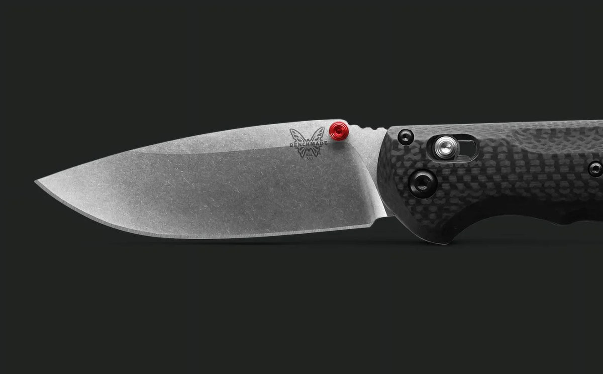 Benchmade 560-03 Freek Carbon Fiber 3.6" Drop-Point Stainless Steel Blade Folding Pocket Knife
