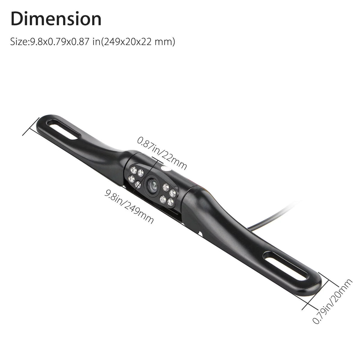 Wireless Car Backup Camera Rear View HD Parking System Night Vision+ 4.3 Monitor