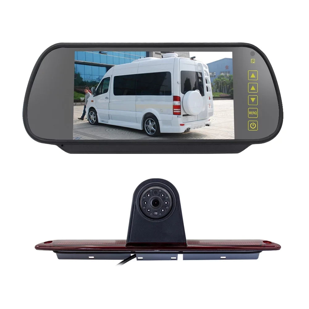 Arealer 7in Brake Backup for Mercedes-Benz Sprinter/ Crafter Vans Parking (with Monitor)