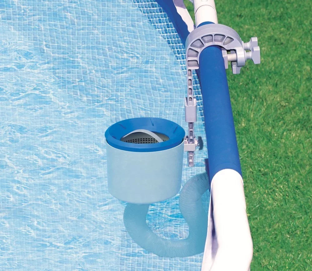 Intex 2800 GPH Sand Filter Pump w/ Automatic Timer Replacement Valves & Skimmer